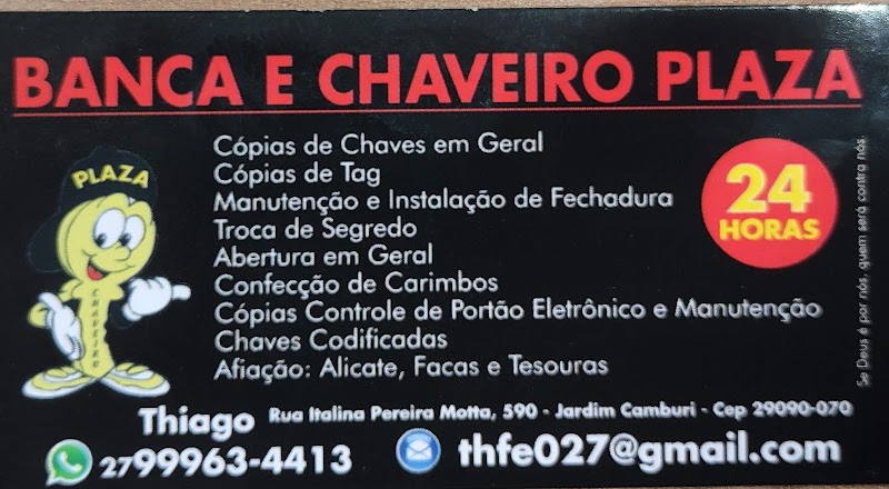 Banca e Chaveiro Plaza