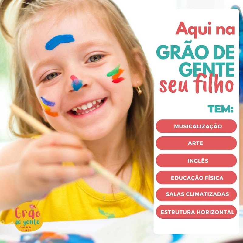 Creche Grão de Gente - CEI - Creche em Jardim Camburi, Vitória/ES - Foto 2