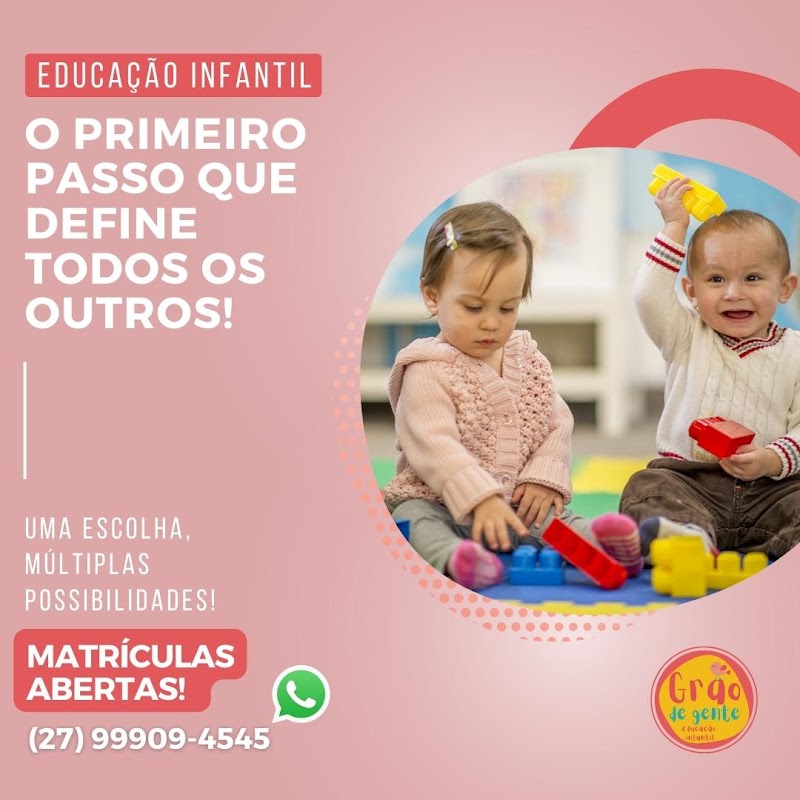 Creche Grão de Gente - CEI - Creche em Jardim Camburi, Vitória/ES - Foto 3