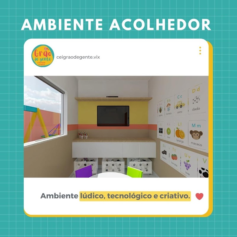 Creche Grão de Gente - CEI - Creche em Jardim Camburi, Vitória/ES - Foto 5