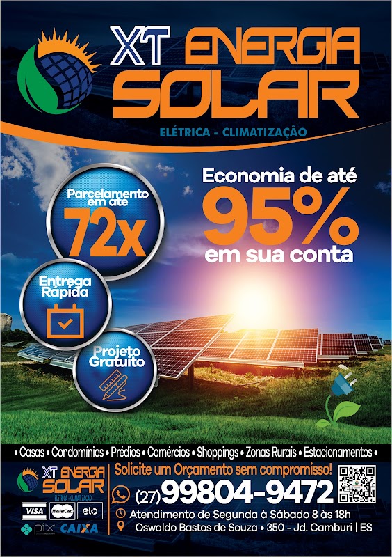XT Energia Solar - Energia Solar em Jardim Camburi, Vitória/ES - Foto 3