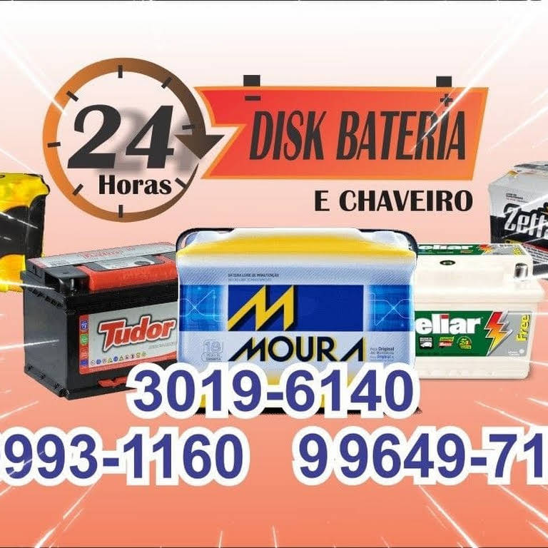 24 Horas Disk Bateria-Baterias Automotivas - Oficina Mecânica em Jardim Camburi, Vitória/ES - Foto 2