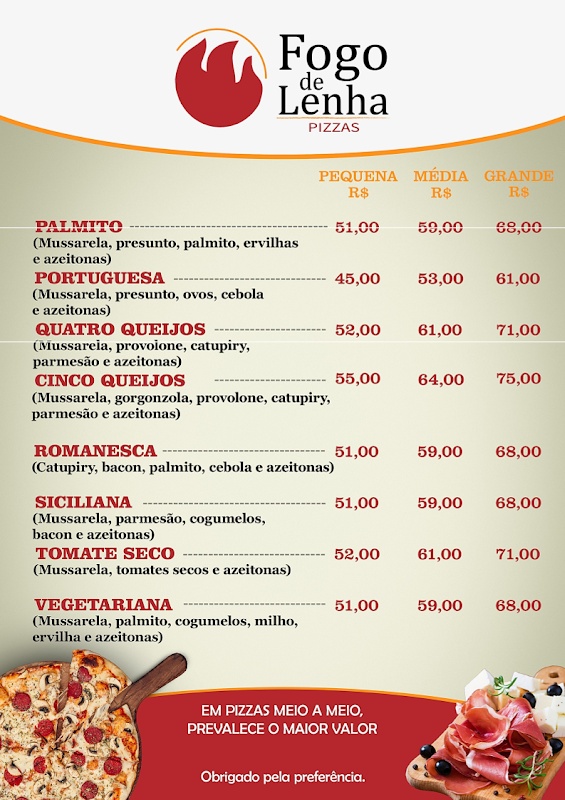 Fogo de Lenha Pizzaria - Pizzaria em Jardim Camburi, Vitória/ES - Foto 3