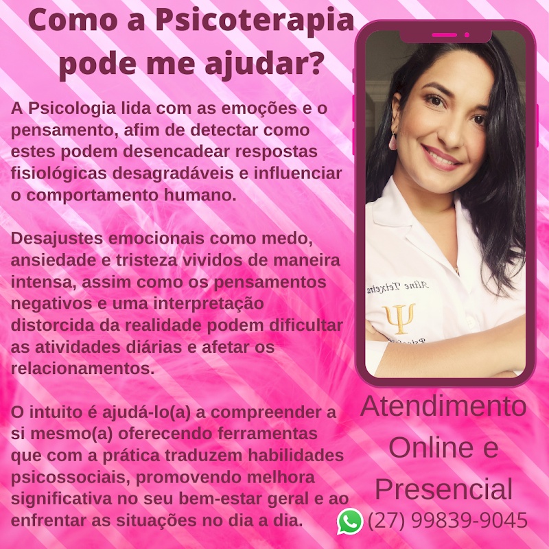 Aline Gonçalves Teixeira- Psicóloga Clínica - Psicologia em Jardim Camburi, Vitória/ES - Foto 4