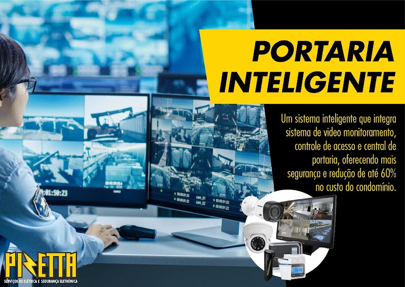Pizetta Serviços de Segurança Eletrônica - Segurança Eletrônica em Jardim Camburi, Vitória/ES - Foto 2